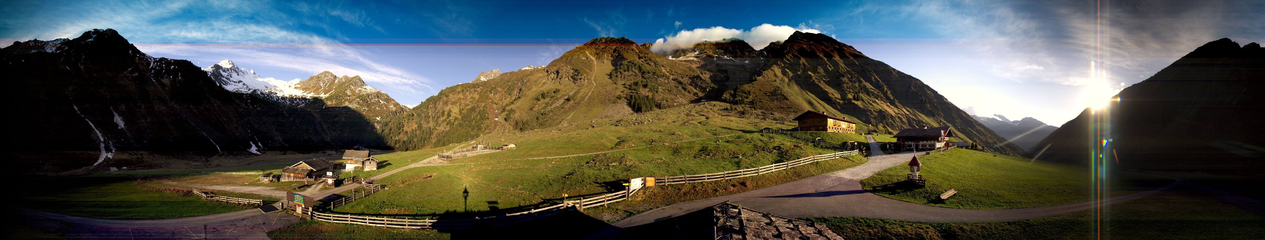 Archiv Foto Webcam Oberiss Alm im Stubaier Oberbergtal