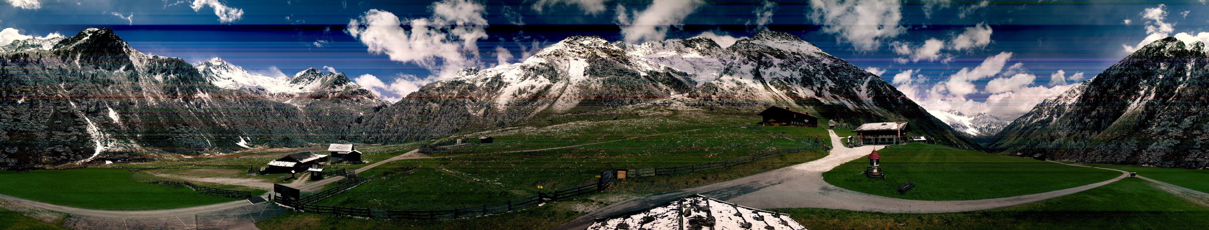 Archiv Foto Webcam Oberiss Alm im Stubaier Oberbergtal