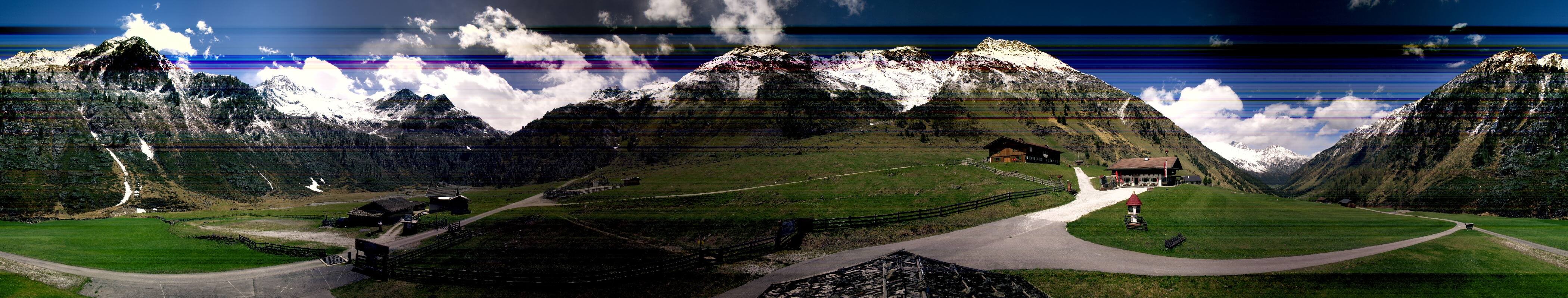 Archiv Foto Webcam Oberiss Alm im Stubaier Oberbergtal