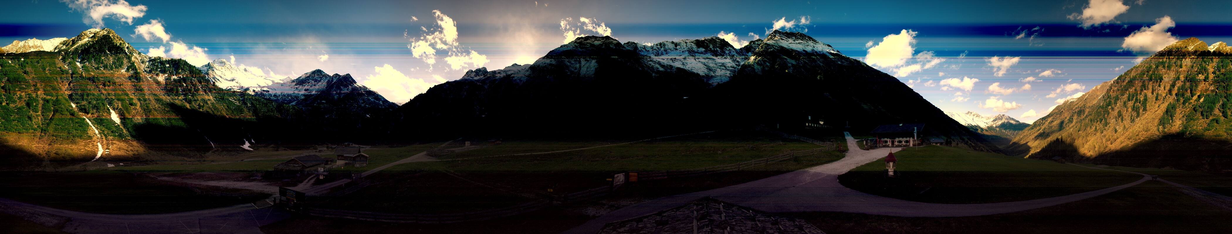 Archiv Foto Webcam Oberiss Alm im Stubaier Oberbergtal