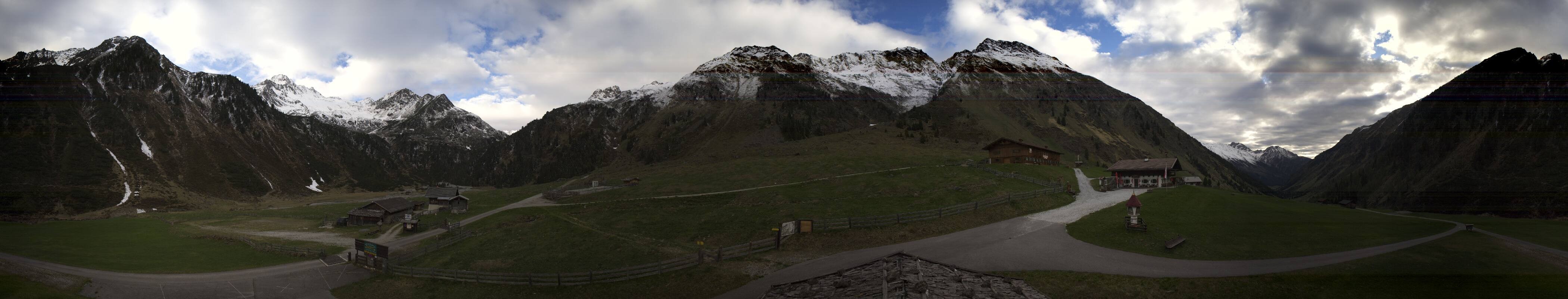 Archiv Foto Webcam Oberiss Alm im Stubaier Oberbergtal