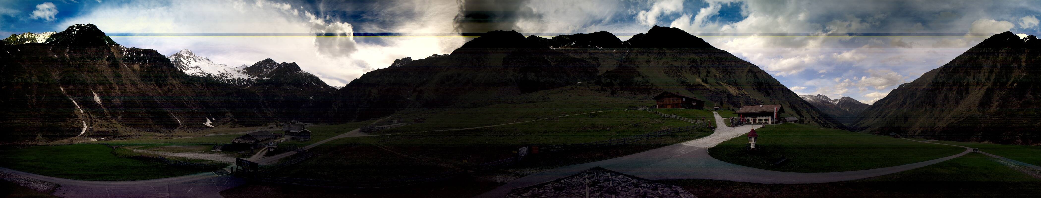Archiv Foto Webcam Oberiss Alm im Stubaier Oberbergtal