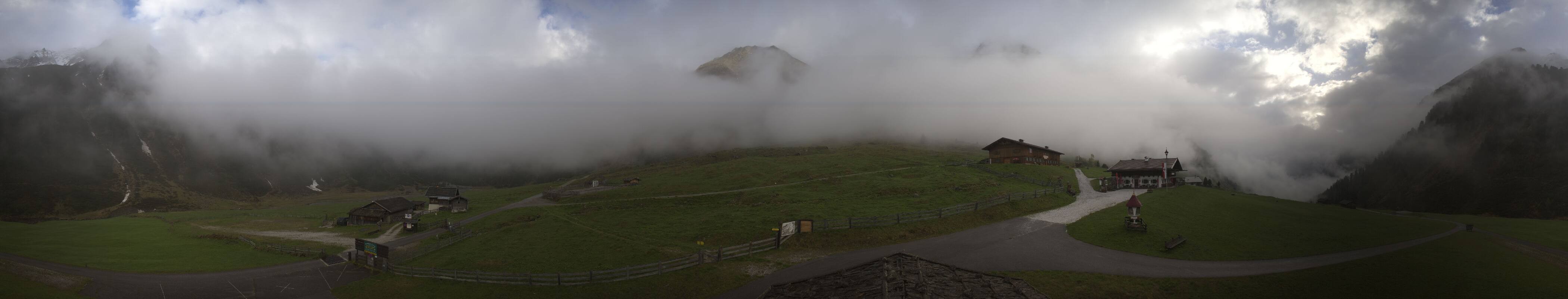 Archiv Foto Webcam Oberiss Alm im Stubaier Oberbergtal