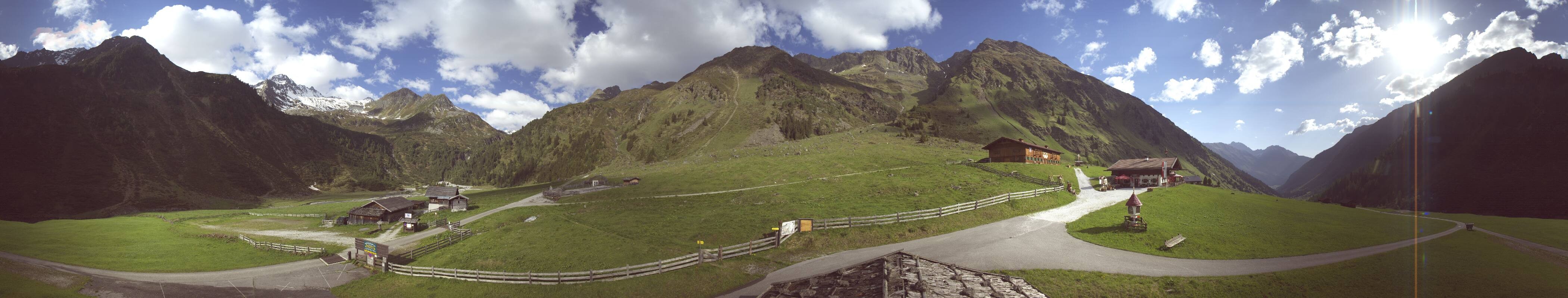 Archiv Foto Webcam Oberiss Alm im Stubaier Oberbergtal
