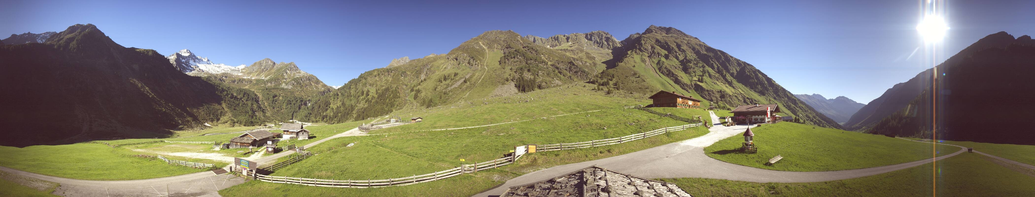 Archiv Foto Webcam Oberiss Alm im Stubaier Oberbergtal
