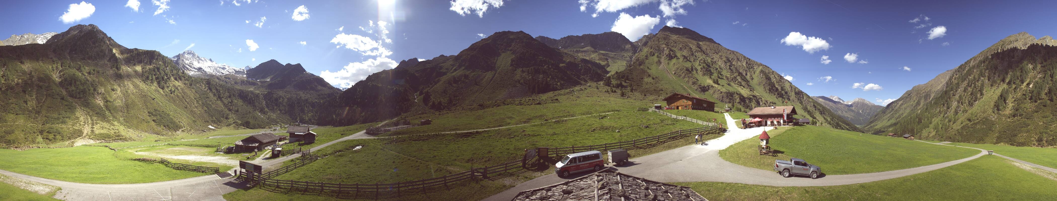 Archiv Foto Webcam Oberiss Alm im Stubaier Oberbergtal