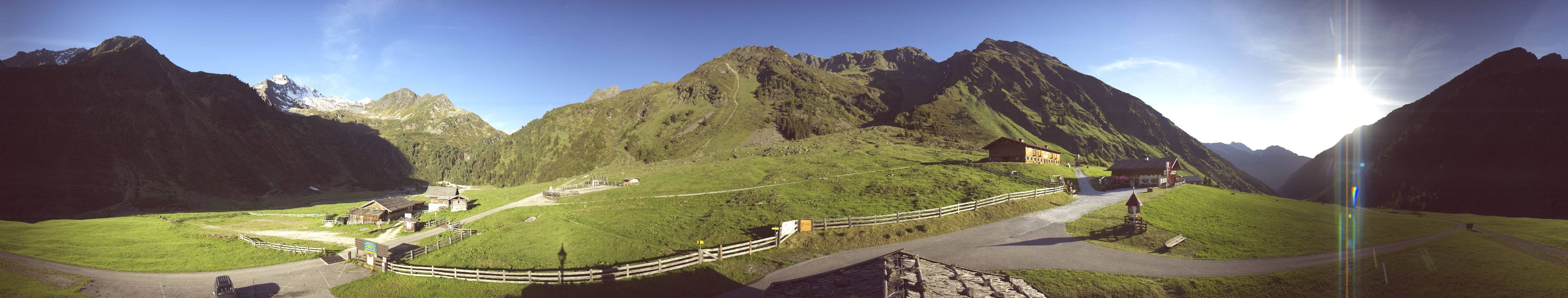 Archiv Foto Webcam Oberiss Alm im Stubaier Oberbergtal