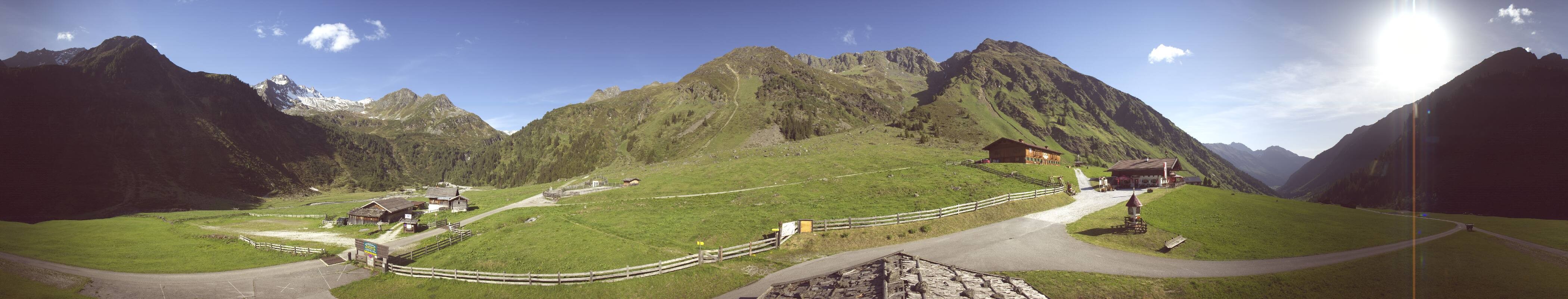 Archiv Foto Webcam Oberiss Alm im Stubaier Oberbergtal