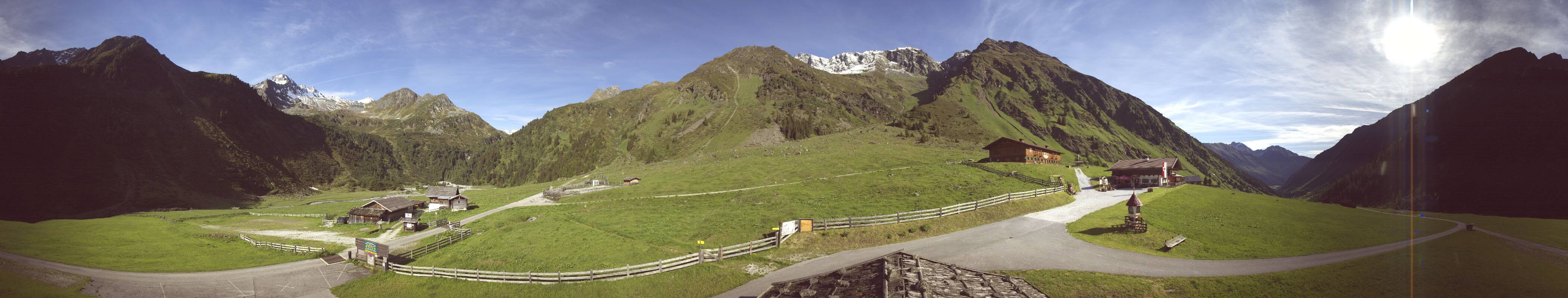Archiv Foto Webcam Oberiss Alm im Stubaier Oberbergtal