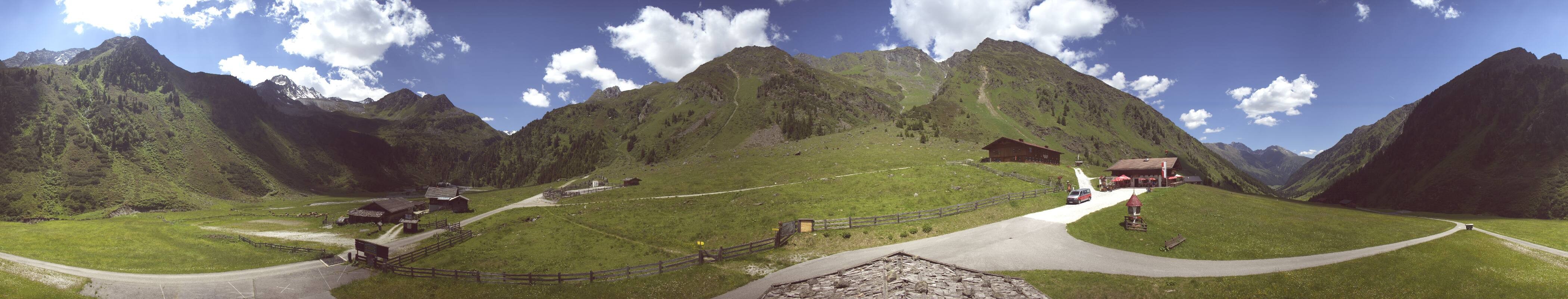 Archiv Foto Webcam Oberiss Alm im Stubaier Oberbergtal