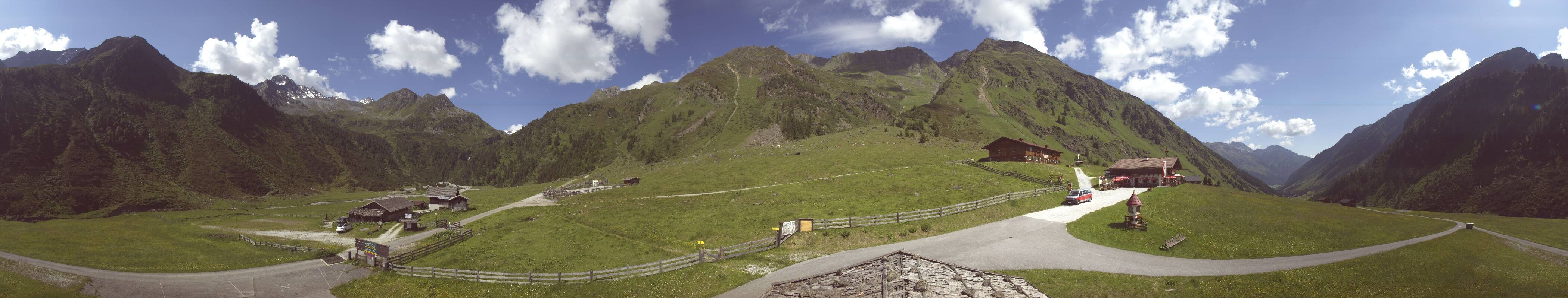 Archiv Foto Webcam Oberiss Alm im Stubaier Oberbergtal