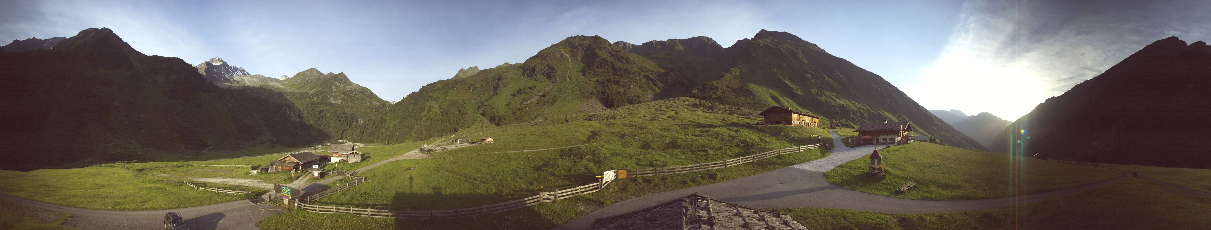 Archiv Foto Webcam Oberiss Alm im Stubaier Oberbergtal