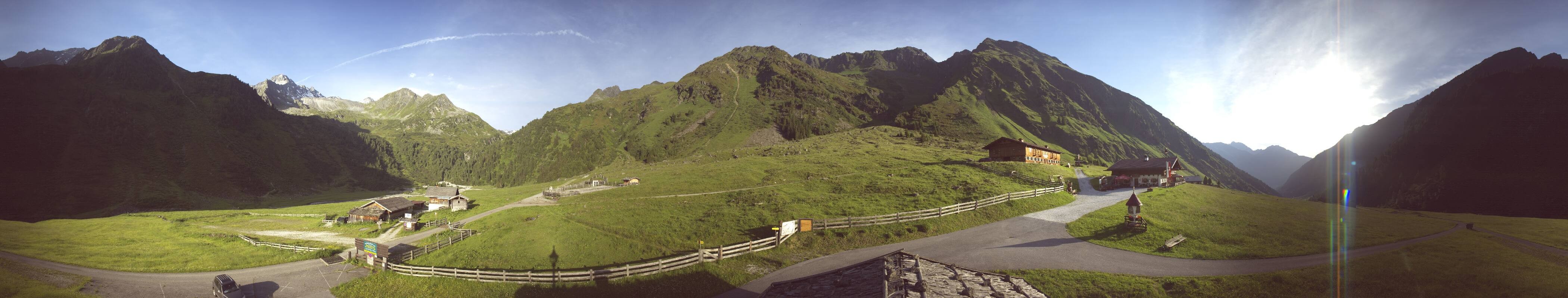 Archiv Foto Webcam Oberiss Alm im Stubaier Oberbergtal