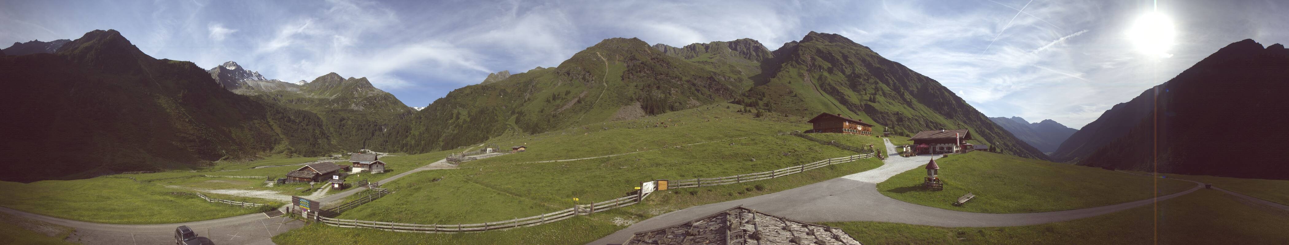 Archiv Foto Webcam Oberiss Alm im Stubaier Oberbergtal