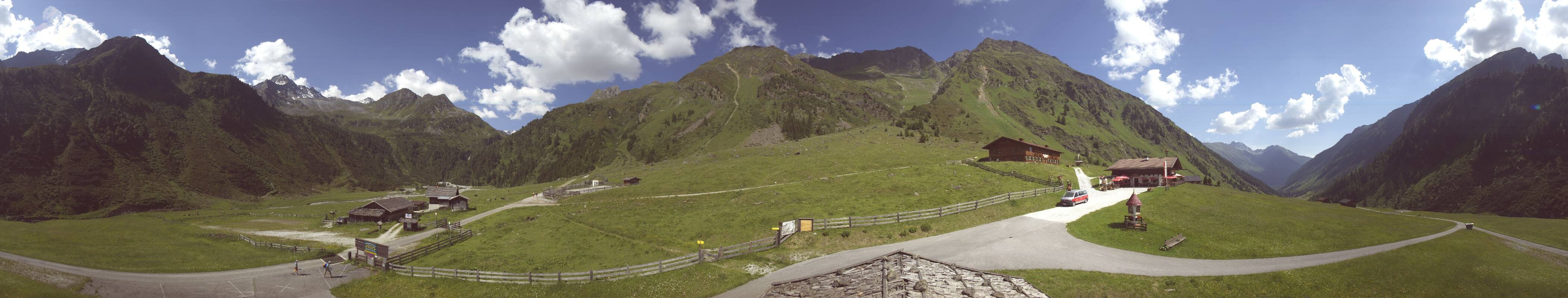Archiv Foto Webcam Oberiss Alm im Stubaier Oberbergtal