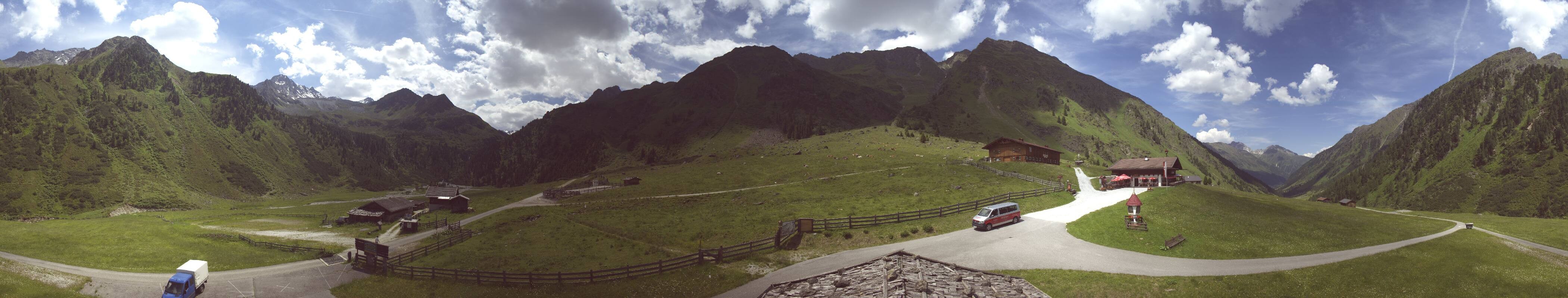 Archiv Foto Webcam Oberiss Alm im Stubaier Oberbergtal