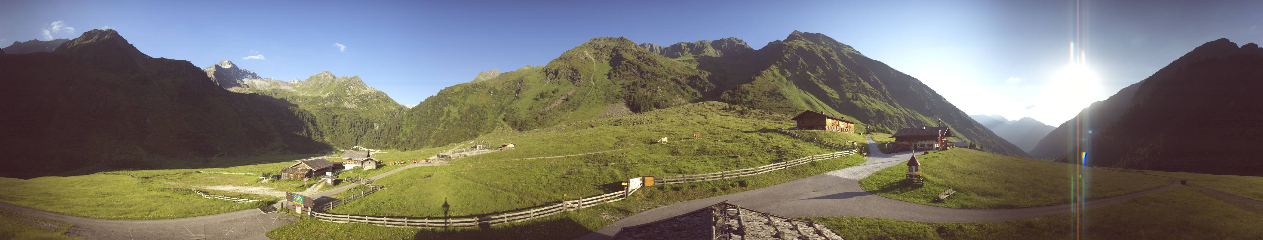 Archiv Foto Webcam Oberiss Alm im Stubaier Oberbergtal