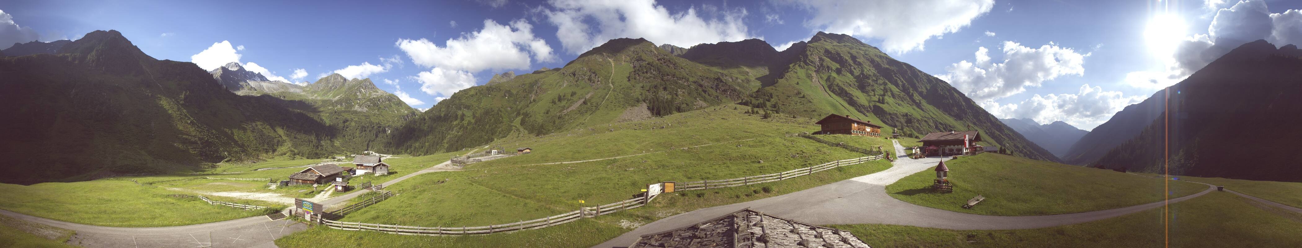 Archiv Foto Webcam Oberiss Alm im Stubaier Oberbergtal