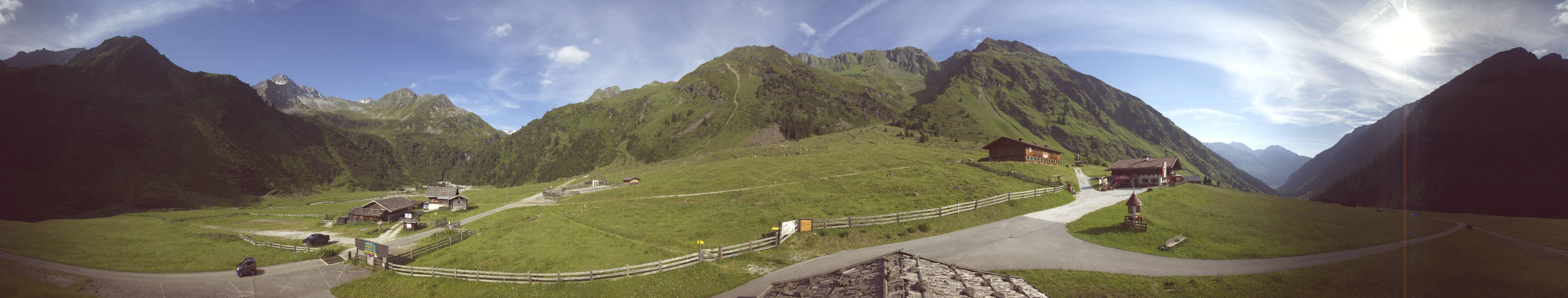 Archiv Foto Webcam Oberiss Alm im Stubaier Oberbergtal