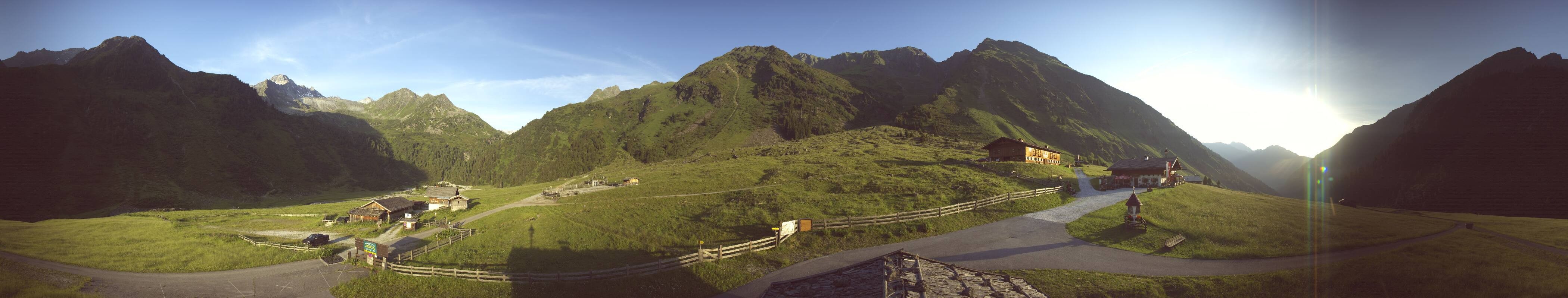 Archiv Foto Webcam Oberiss Alm im Stubaier Oberbergtal