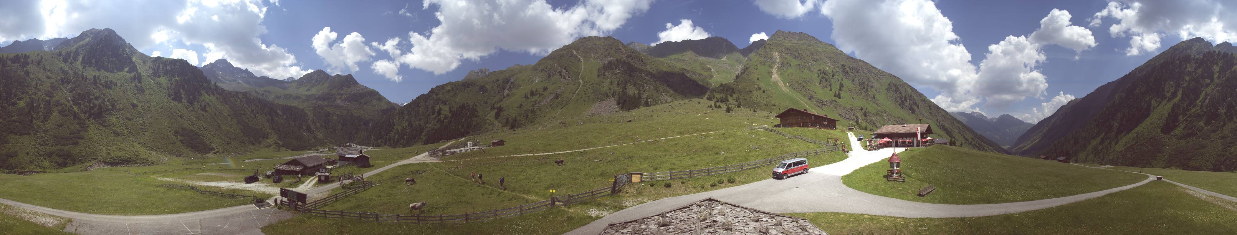Archiv Foto Webcam Oberiss Alm im Stubaier Oberbergtal