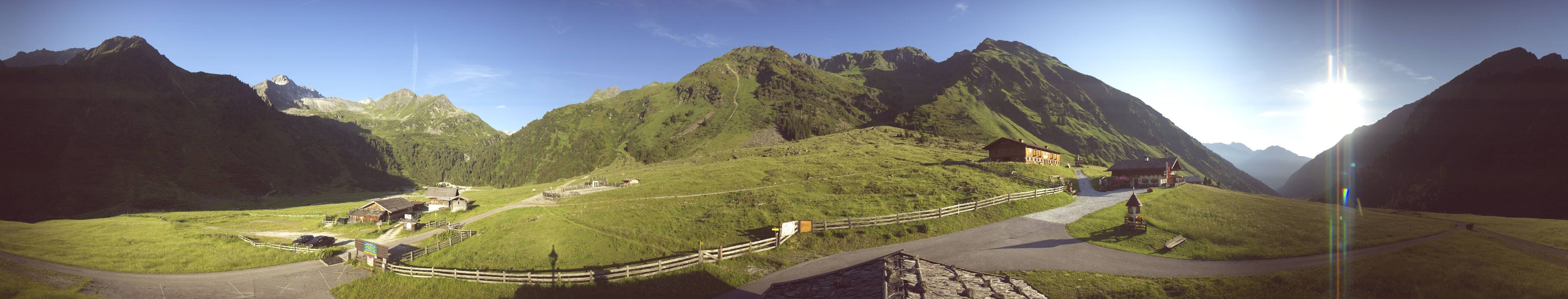 Archiv Foto Webcam Oberiss Alm im Stubaier Oberbergtal