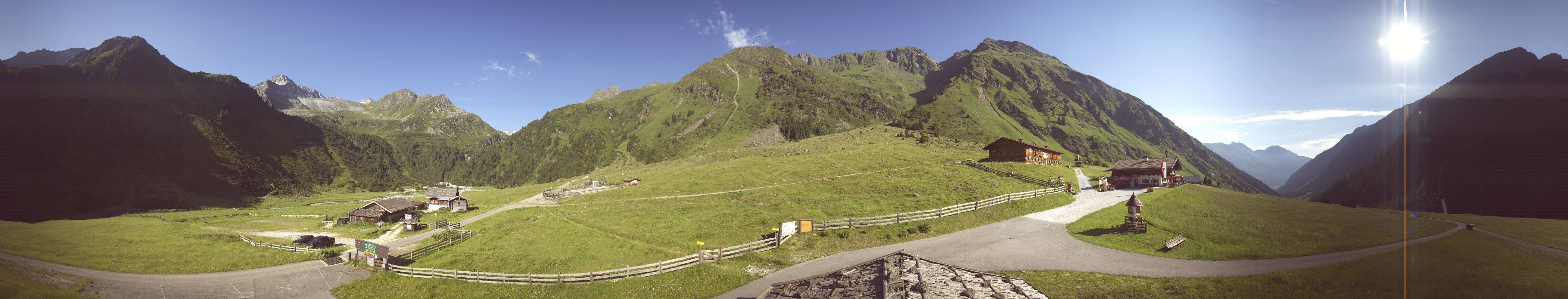 Archiv Foto Webcam Oberiss Alm im Stubaier Oberbergtal