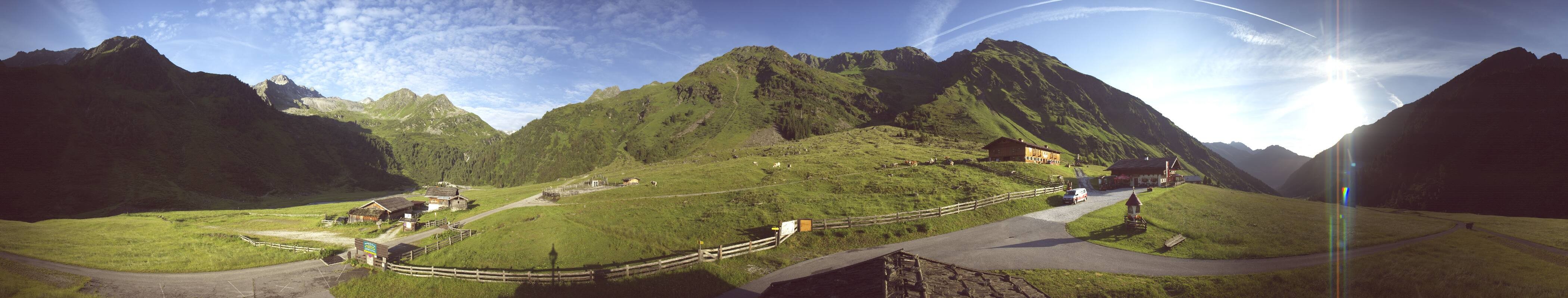 Archiv Foto Webcam Oberiss Alm im Stubaier Oberbergtal