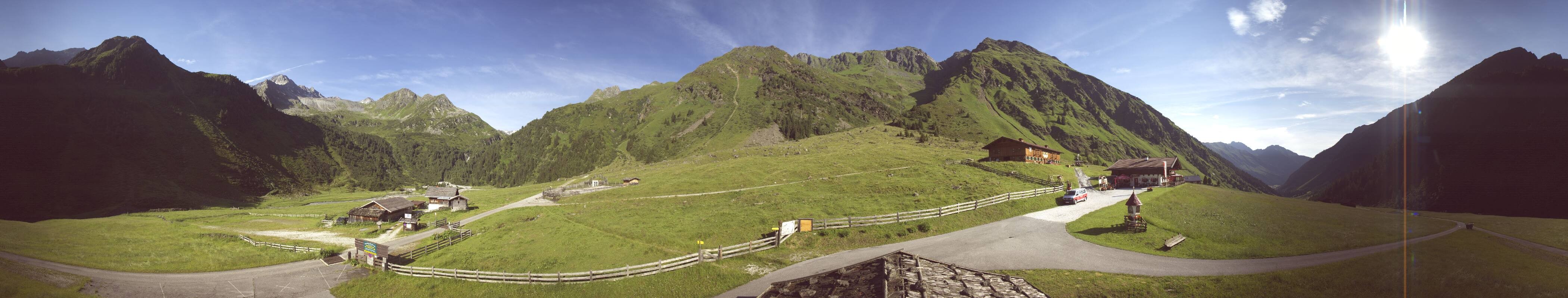 Archiv Foto Webcam Oberiss Alm im Stubaier Oberbergtal