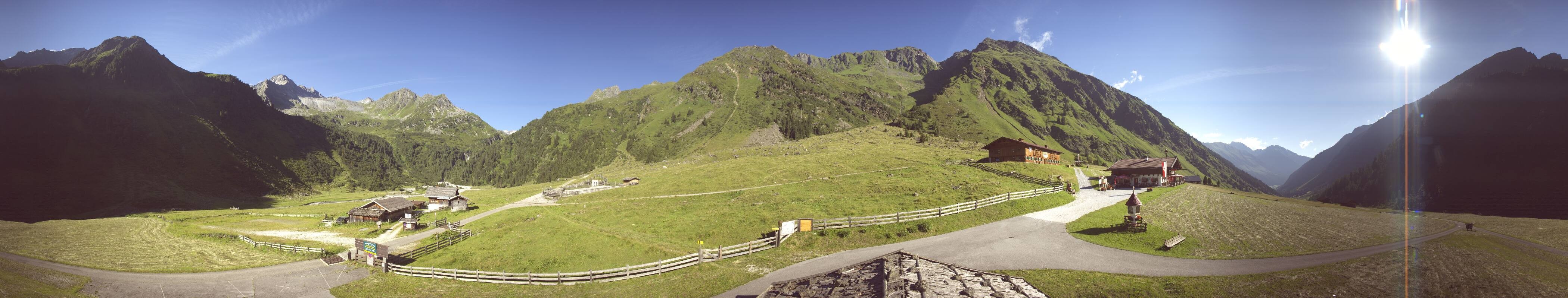 Archiv Foto Webcam Oberiss Alm im Stubaier Oberbergtal