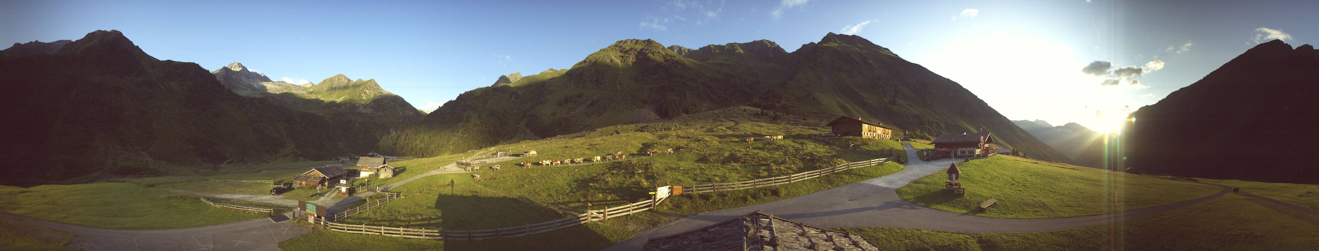 Archiv Foto Webcam Oberiss Alm im Stubaier Oberbergtal