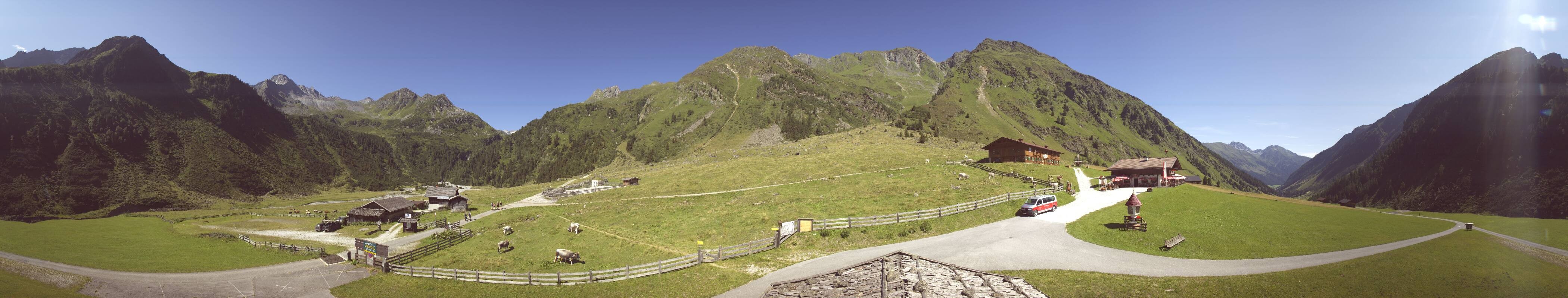 Archiv Foto Webcam Oberiss Alm im Stubaier Oberbergtal