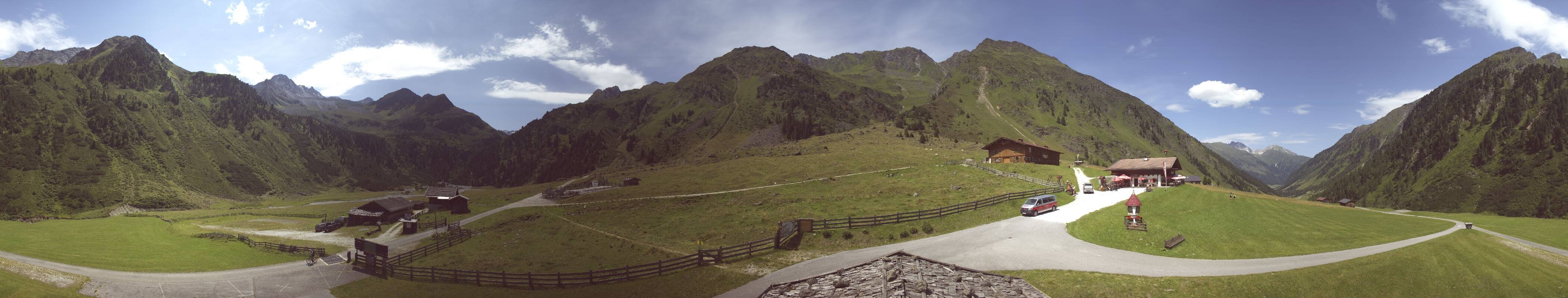 Archiv Foto Webcam Oberiss Alm im Stubaier Oberbergtal