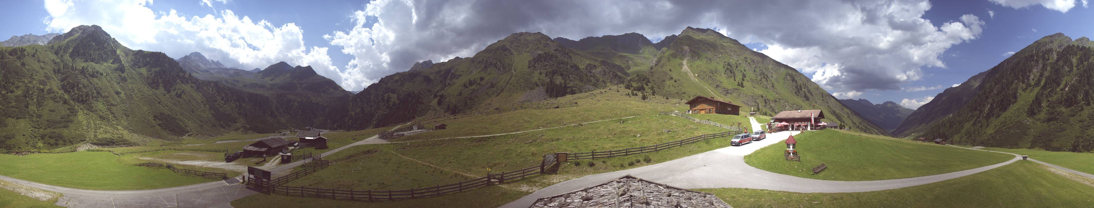 Archiv Foto Webcam Oberiss Alm im Stubaier Oberbergtal