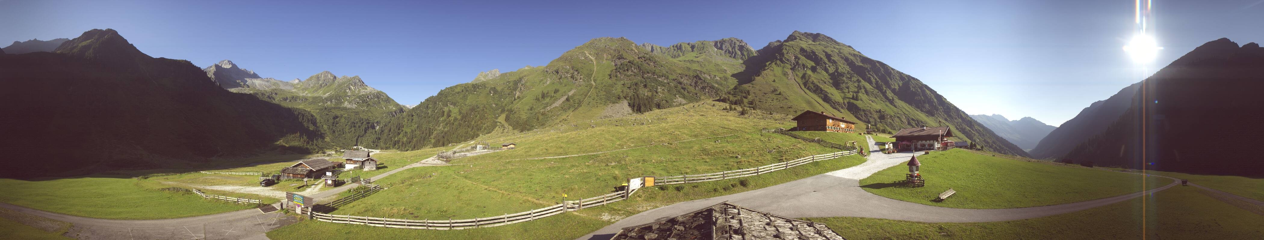 Archiv Foto Webcam Oberiss Alm im Stubaier Oberbergtal