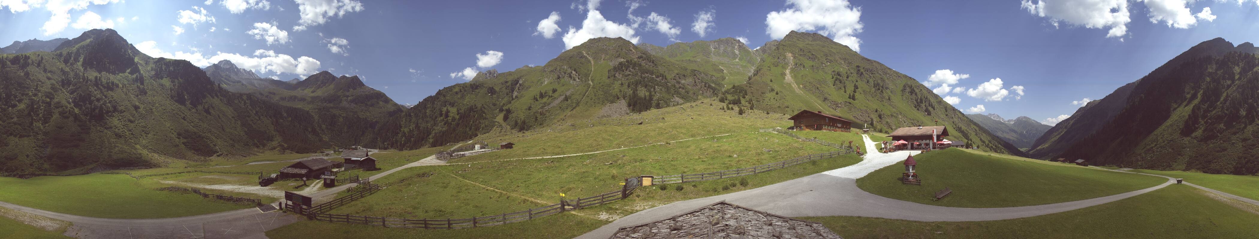 Archiv Foto Webcam Oberiss Alm im Stubaier Oberbergtal