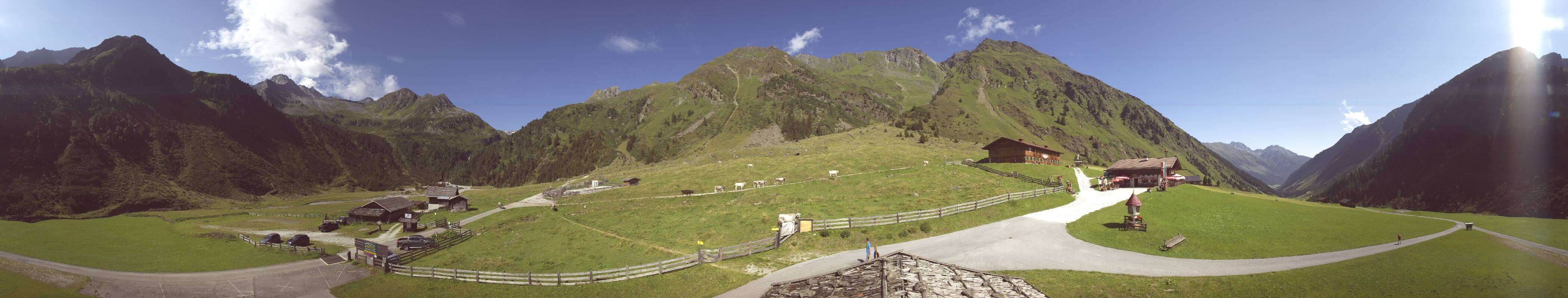Archiv Foto Webcam Oberiss Alm im Stubaier Oberbergtal