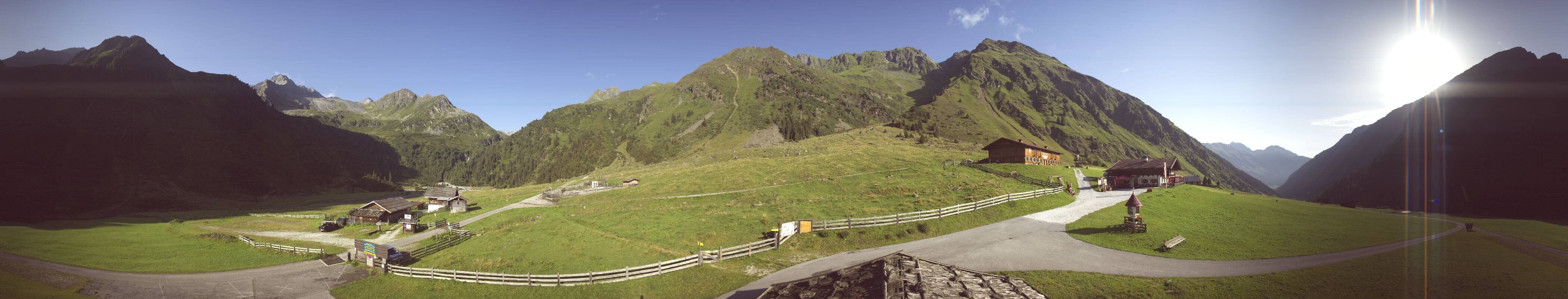 Archiv Foto Webcam Oberiss Alm im Stubaier Oberbergtal