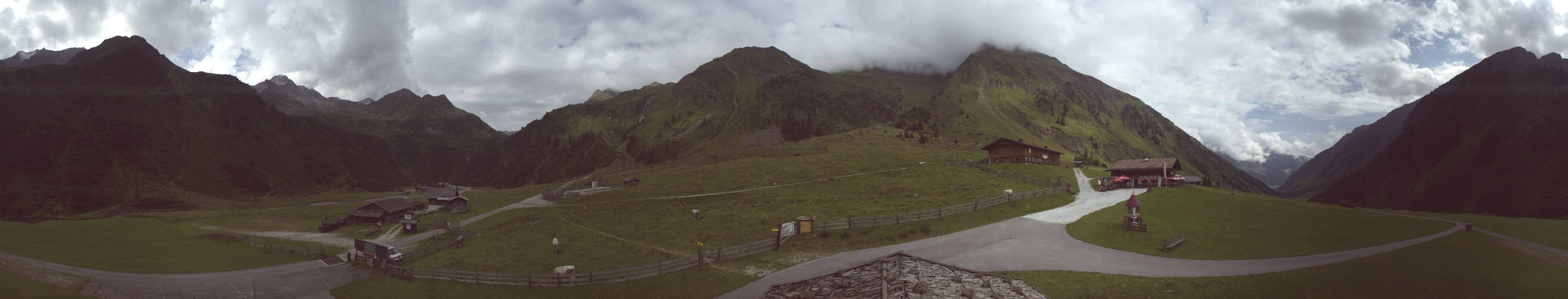 Archiv Foto Webcam Oberiss Alm im Stubaier Oberbergtal