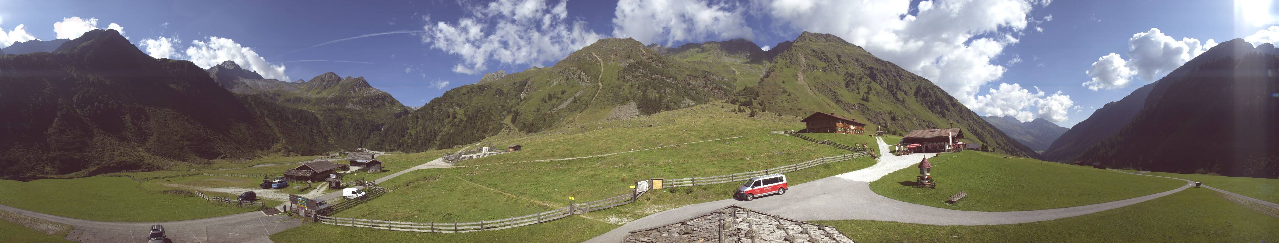 Archiv Foto Webcam Oberiss Alm im Stubaier Oberbergtal