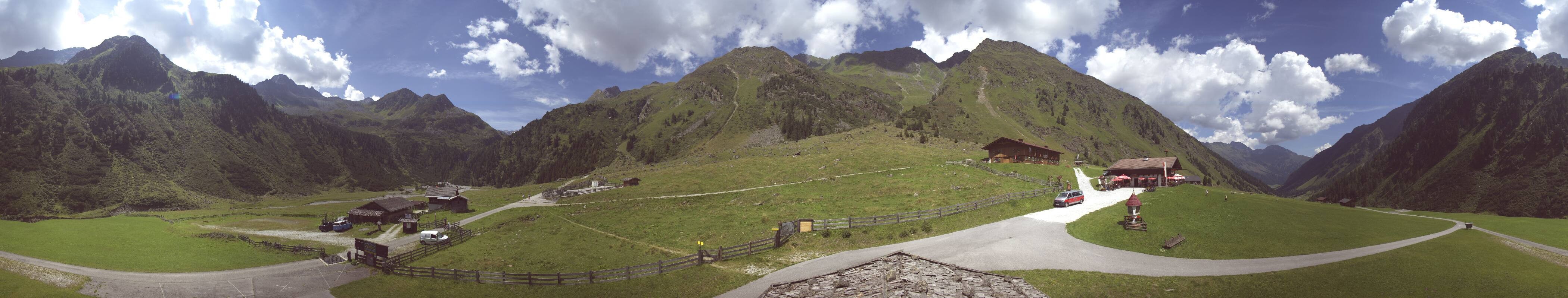 Archiv Foto Webcam Oberiss Alm im Stubaier Oberbergtal