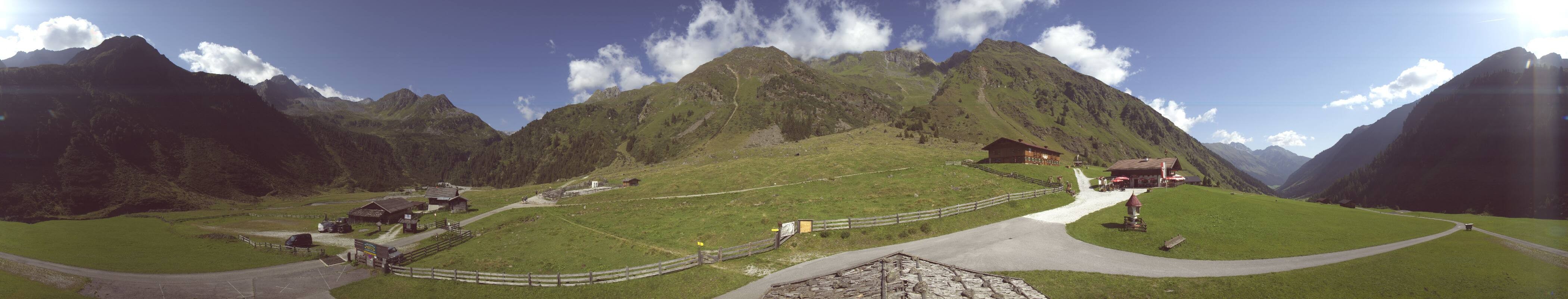 Archiv Foto Webcam Oberiss Alm im Stubaier Oberbergtal
