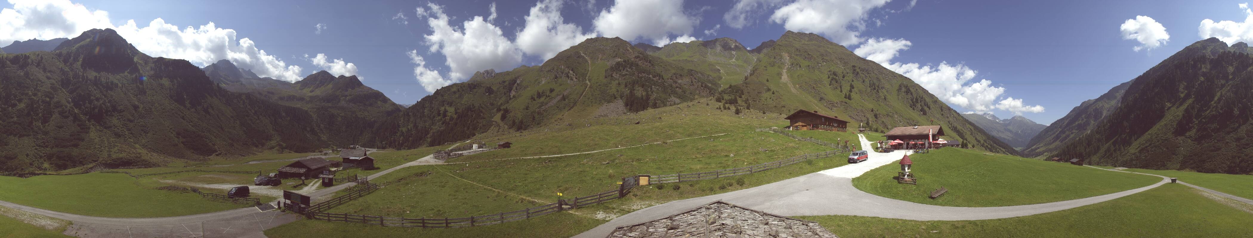 Archiv Foto Webcam Oberiss Alm im Stubaier Oberbergtal