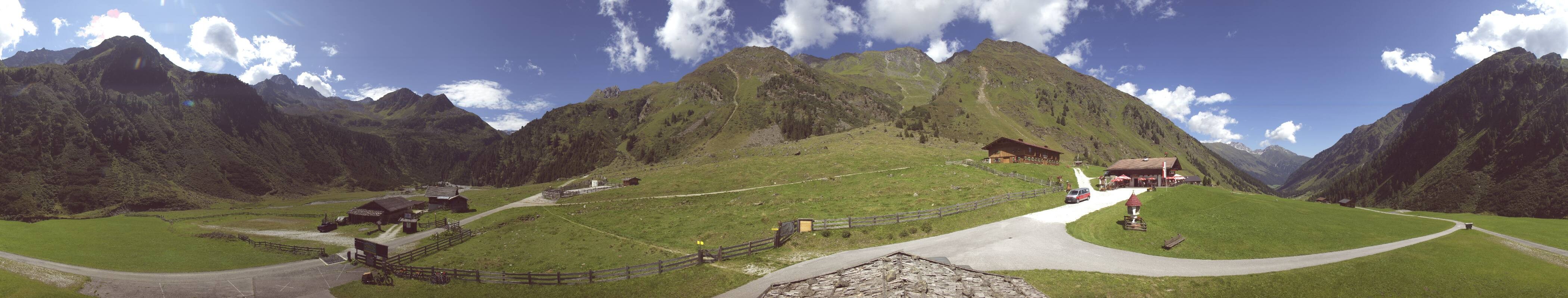 Archiv Foto Webcam Oberiss Alm im Stubaier Oberbergtal