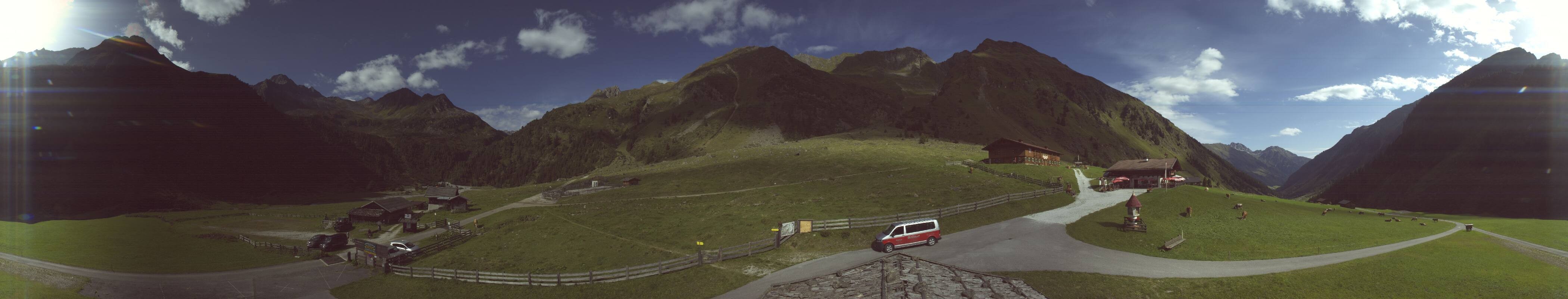 Archiv Foto Webcam Oberiss Alm im Stubaier Oberbergtal