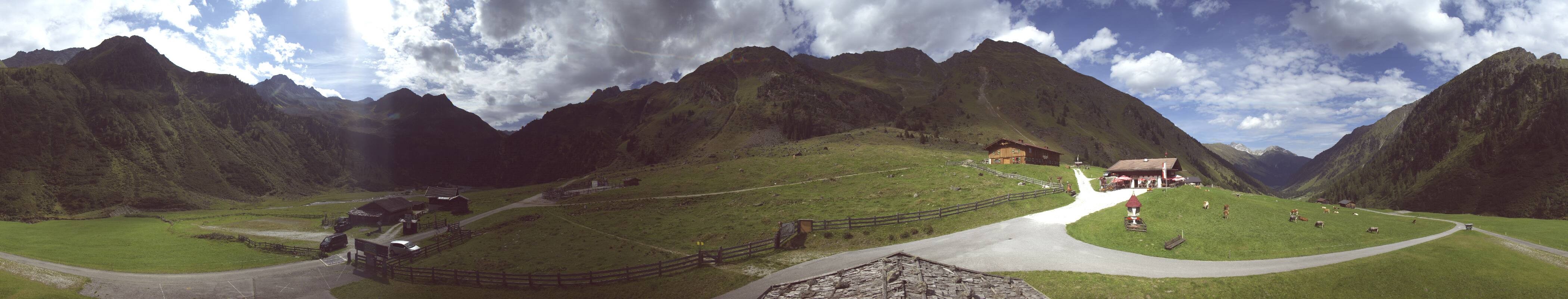 Archiv Foto Webcam Oberiss Alm im Stubaier Oberbergtal