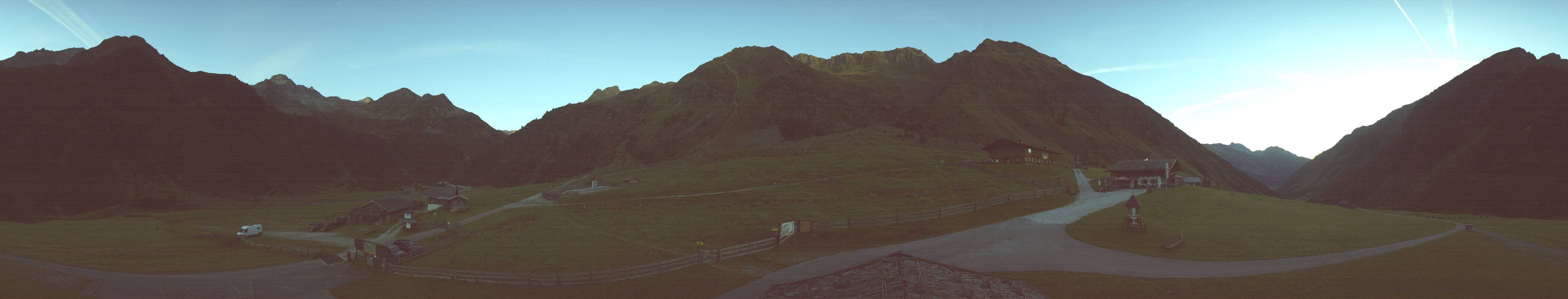 Archiv Foto Webcam Oberiss Alm im Stubaier Oberbergtal