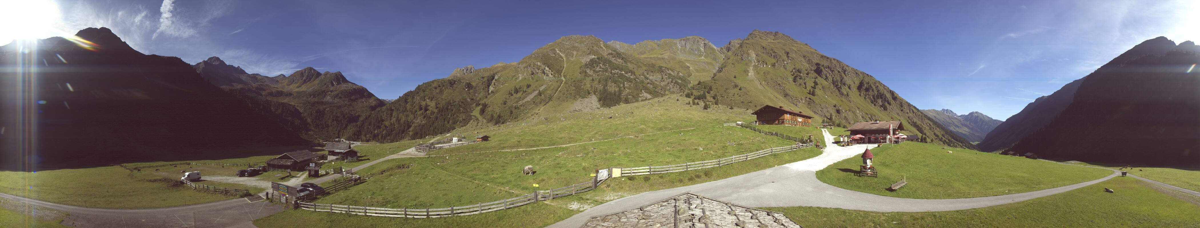 Archiv Foto Webcam Oberiss Alm im Stubaier Oberbergtal