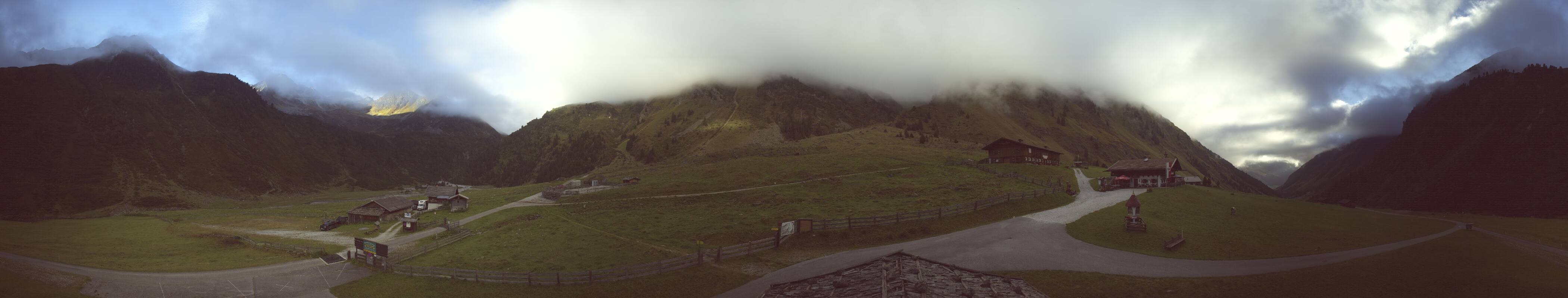 Archiv Foto Webcam Oberiss Alm im Stubaier Oberbergtal