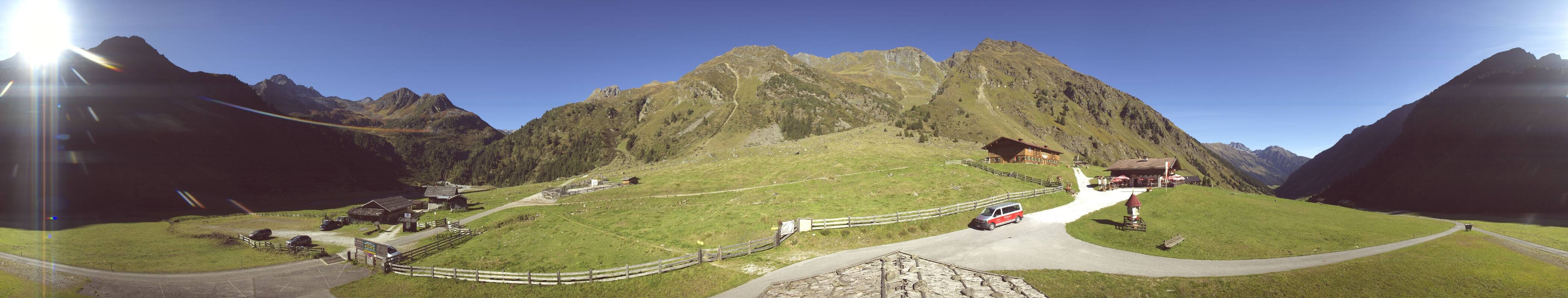 Archiv Foto Webcam Oberiss Alm im Stubaier Oberbergtal